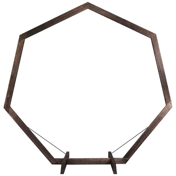 86 in. x 86 in. Wood Garden Arbor, Wedding Arch Frame, Balloon Arch Stand