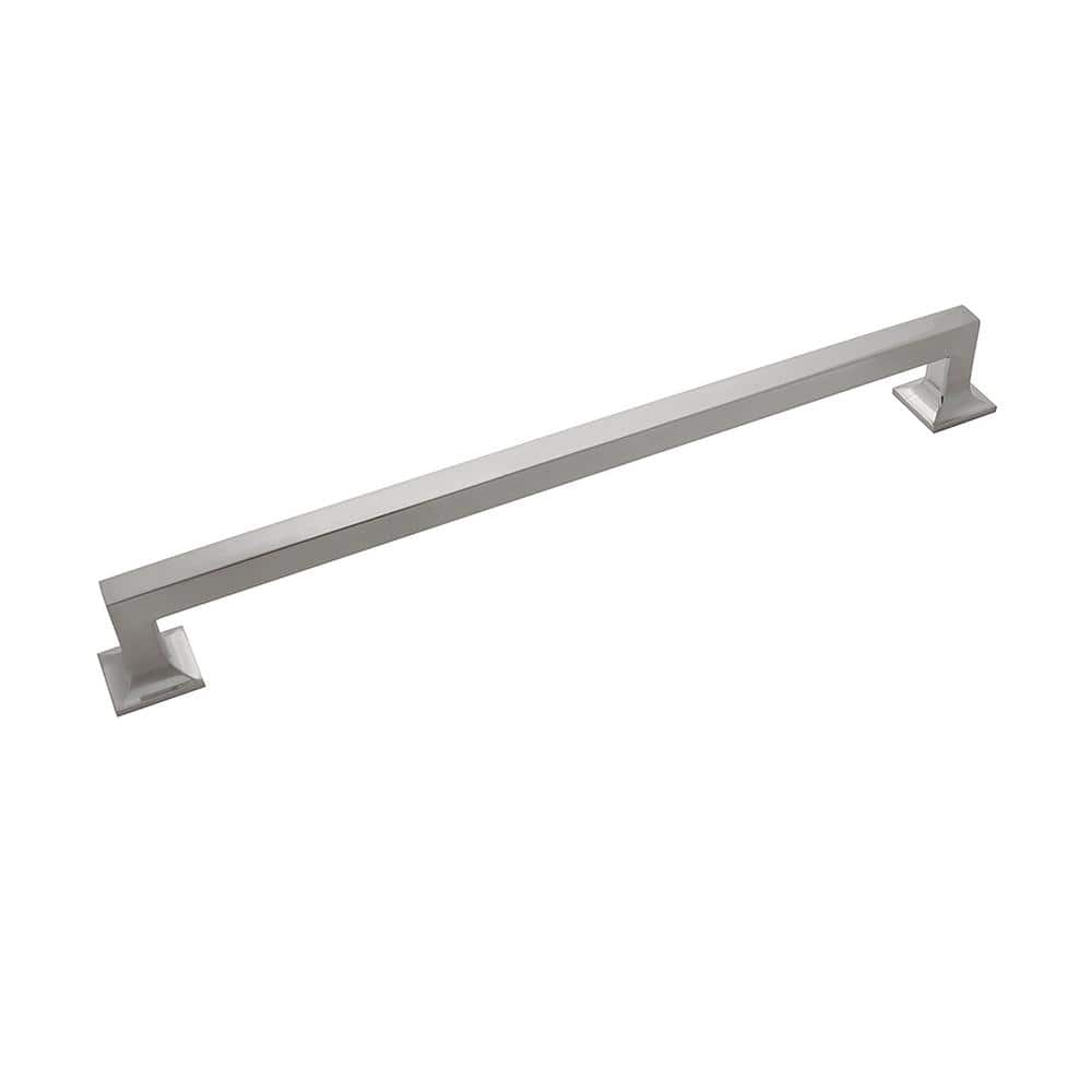 Studio Collection Pull 12 in. Center to Center Satin Nickel Bar Cabinet Pull (5-Pack) price history on PriceWatchPro