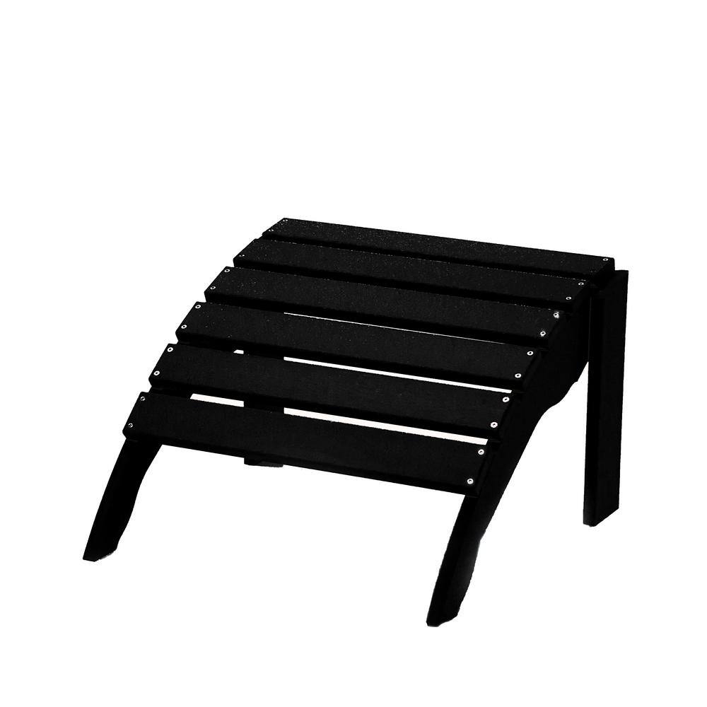 Icon Black Plastic Outdoor Ottoman price history on PriceWatchPro