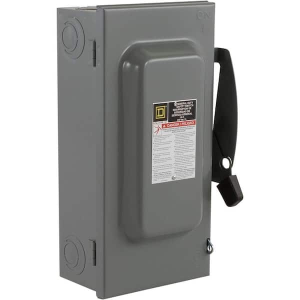 100 Amp 240-Volt 2-Pole Fused Indoor General Duty Safety Switch