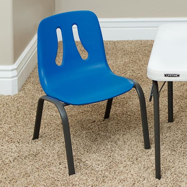 Lifetime Dragonfly Blue Childrens Stacking Chair-4 Pk (Essential