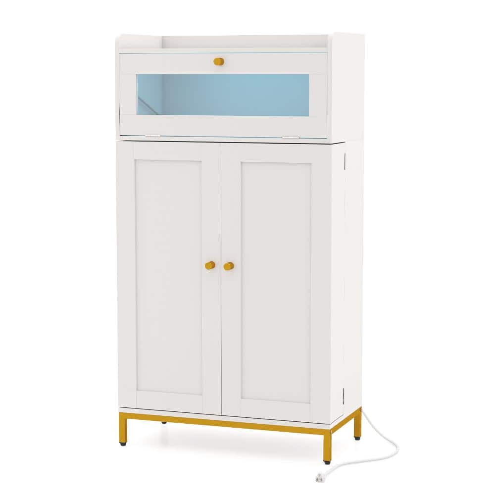Freestanding Kitchen Pantry Cabinet Food Storage Cupboard price history on PriceWatchPro