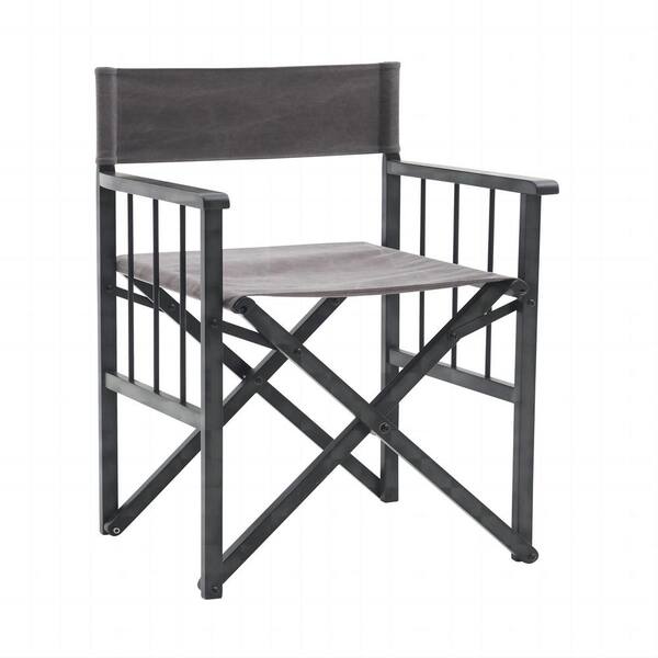 Cisvio Folding Beach Chair High-Quality Outdoor Camping Chair Modern Comfortable Leisure Folding Chair Dark Grey