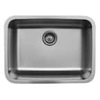 Undermount Stainless Steel 24 in. Single Bowl Kitchen Sink
