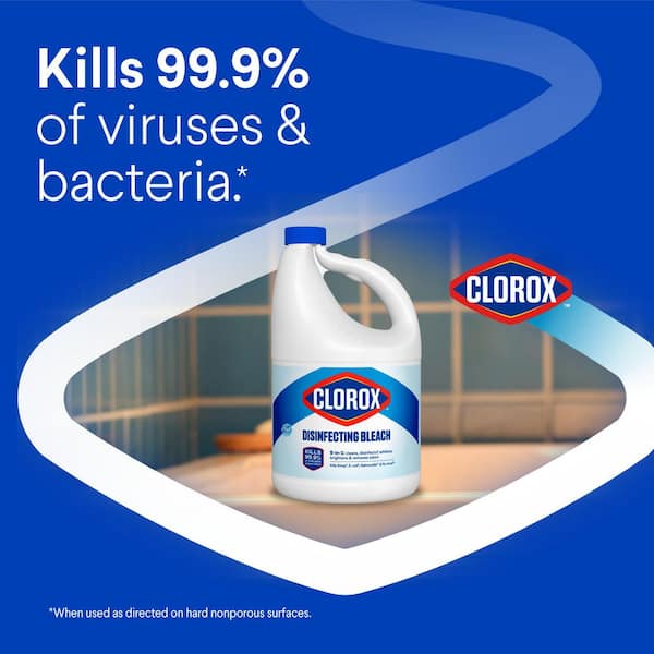121 oz. Concentrated Regular Disinfecting Liquid Bleach Cleaner