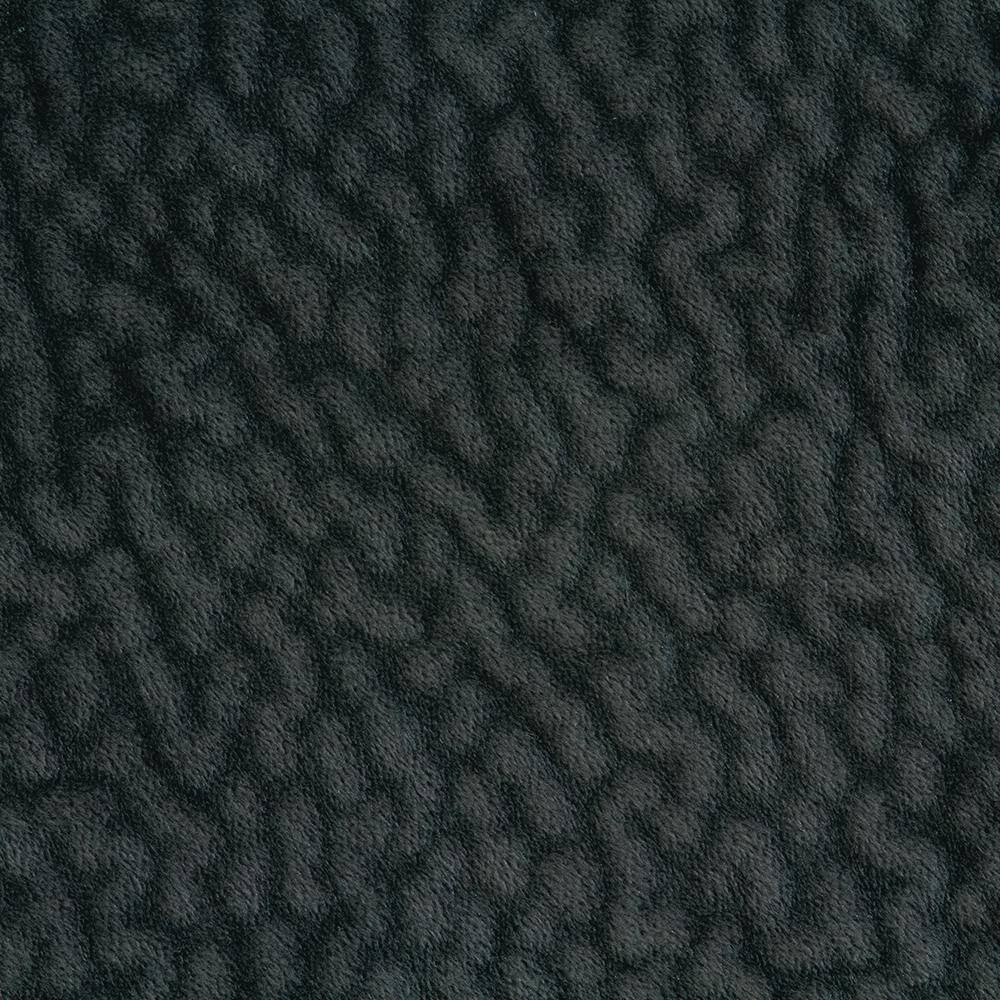 Charcoal Gray Microfiber Glider Recliner with Overstuffed Arms