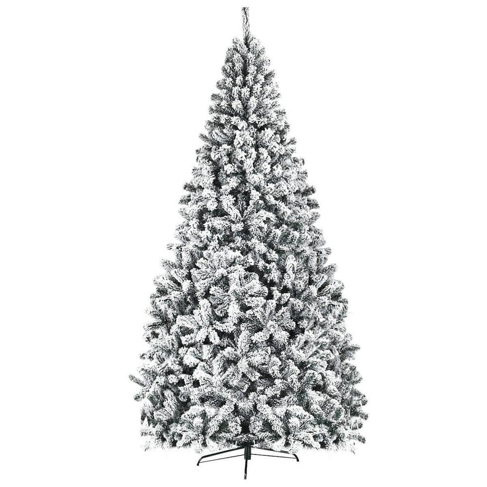 Northlight 12' x 3 inch White Iridescent and Silver Snowflakes Christmas Tinsel Garland - Unlit