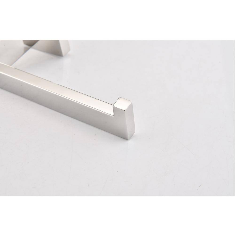 Chrome 8-Piece Stainless Steel Bathroom Hardware Set