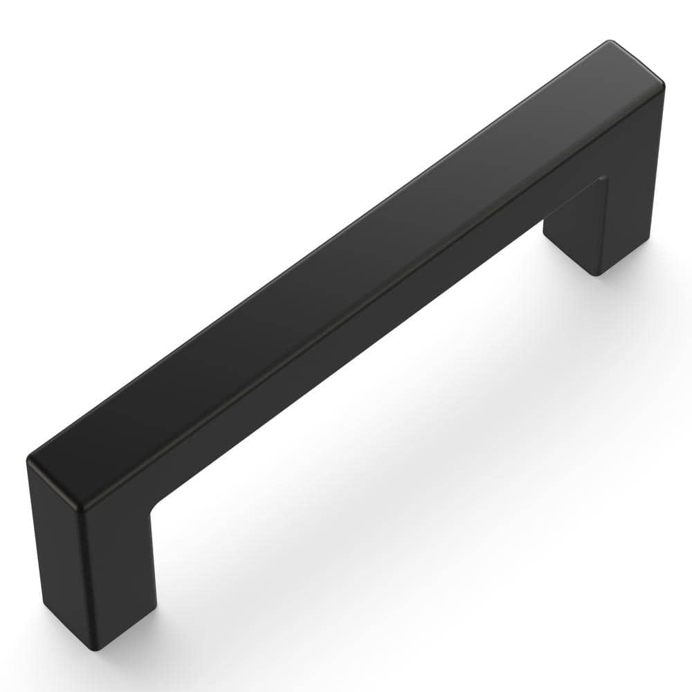 Matte Black Modern Farmhouse Cabinet Pull with Mounting Hardware