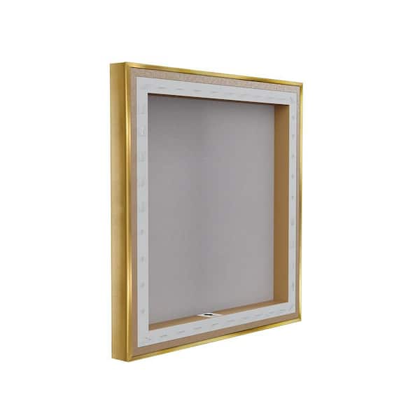 Stupell Industries A Little Coffee by SD Graphics Studio Gold Floater Frame Food Graphic Art Print 18 in. x 18 in.