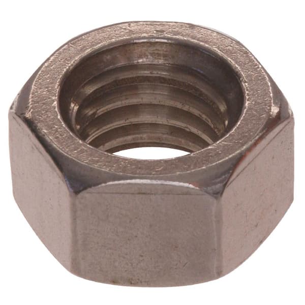 Everbilt 1/4 in.-20 Zinc Plated Hex Nut 801736 - The Home Depot