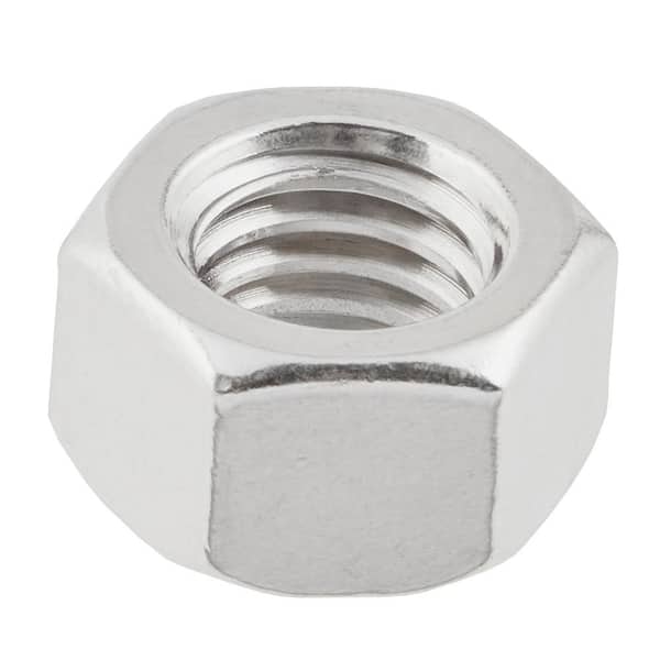 Marine Grade Stainless Steel 1/2-13 Hex Nut (4 Pieces)