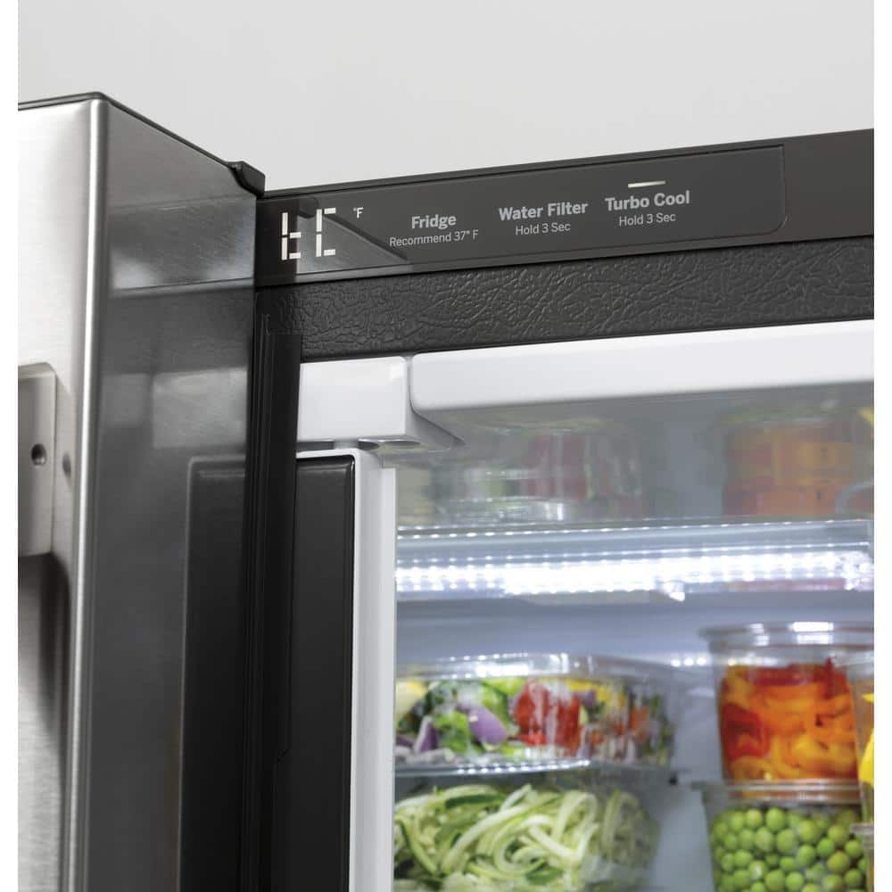 Stainless Steel 33" Smart French Door Refrigerator with Ice Maker