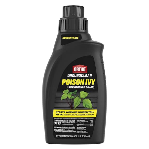 Ortho GroundClear 32 fl. oz. Poison Ivy and Tough Brush Weed Killer Concentrate