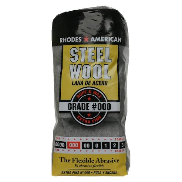 Homax Extra Fine Grade Steel Wool #000 (12-Pad)
