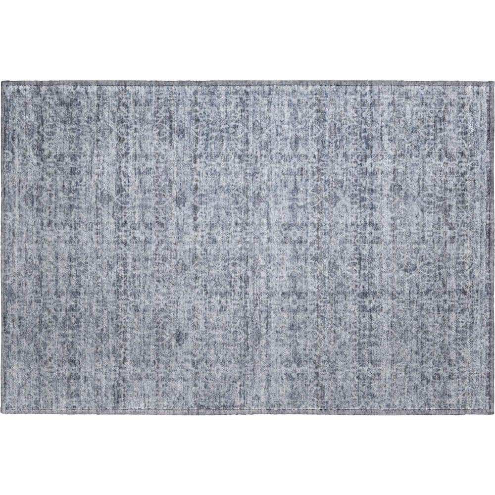 Mayfield Premium Machine Washable Abstract AMF2152 Blue 2 ft. x 3 ft. Accent Rug price history on PriceWatchPro