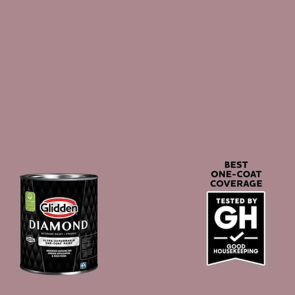 Glidden Diamond 1 qt. #PPG1048-5 Coffee Rose Eggshell Interior Paint with Primer