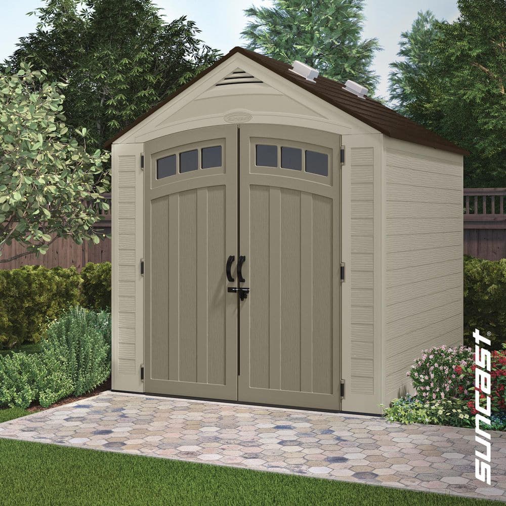 Vista 7 ft. x 7 ft. Resin Storage Shed price history on PriceWatchPro