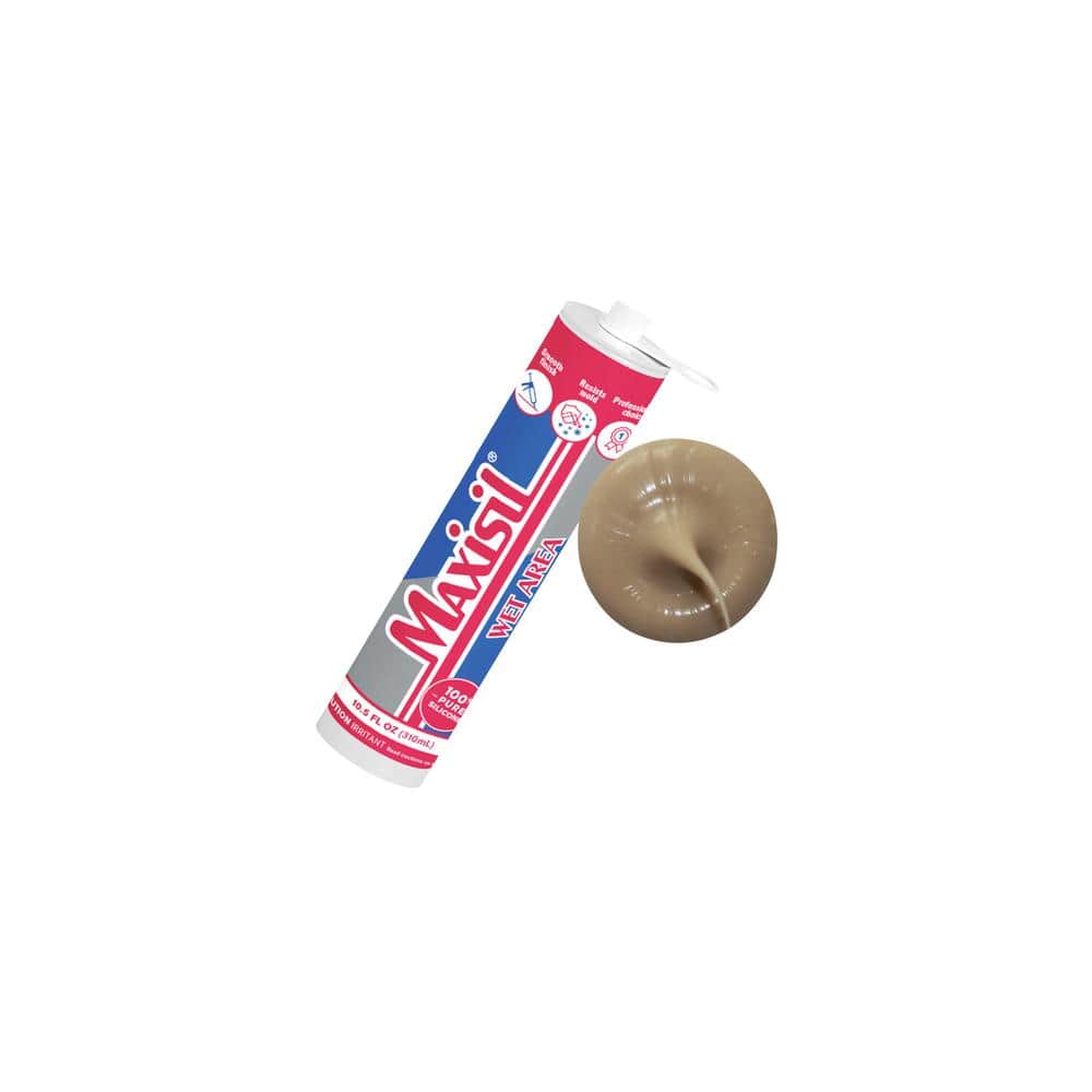Glass Warehouse Maxisil 10.5 oz. Sand (Beige/Bisque) Standard Tube ...