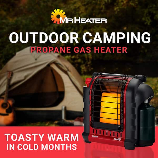 Mr. Heater 9 000 BTU Portable Buddy Camping Job Site Hunting Propane Gas Space Heater 2 Pack 2 x MH F232000