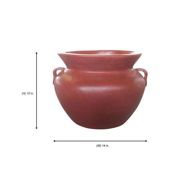 Red terracotta earthenware clay ~ smooth – Trylla