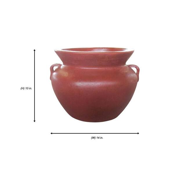 Red terracotta earthenware clay ~ smooth – Trylla