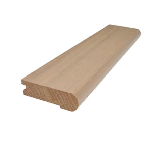 Aria 0.75 in. Thick x 2.78 in. Wide x 78 in. Length Hardwood Stair Nose
