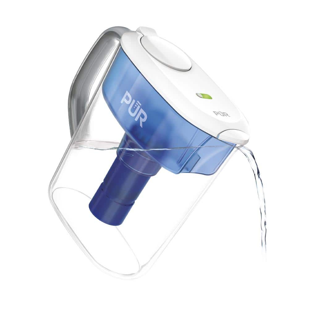 Space Saver 1/2-Gallon Smart Water Filtration Pitcher