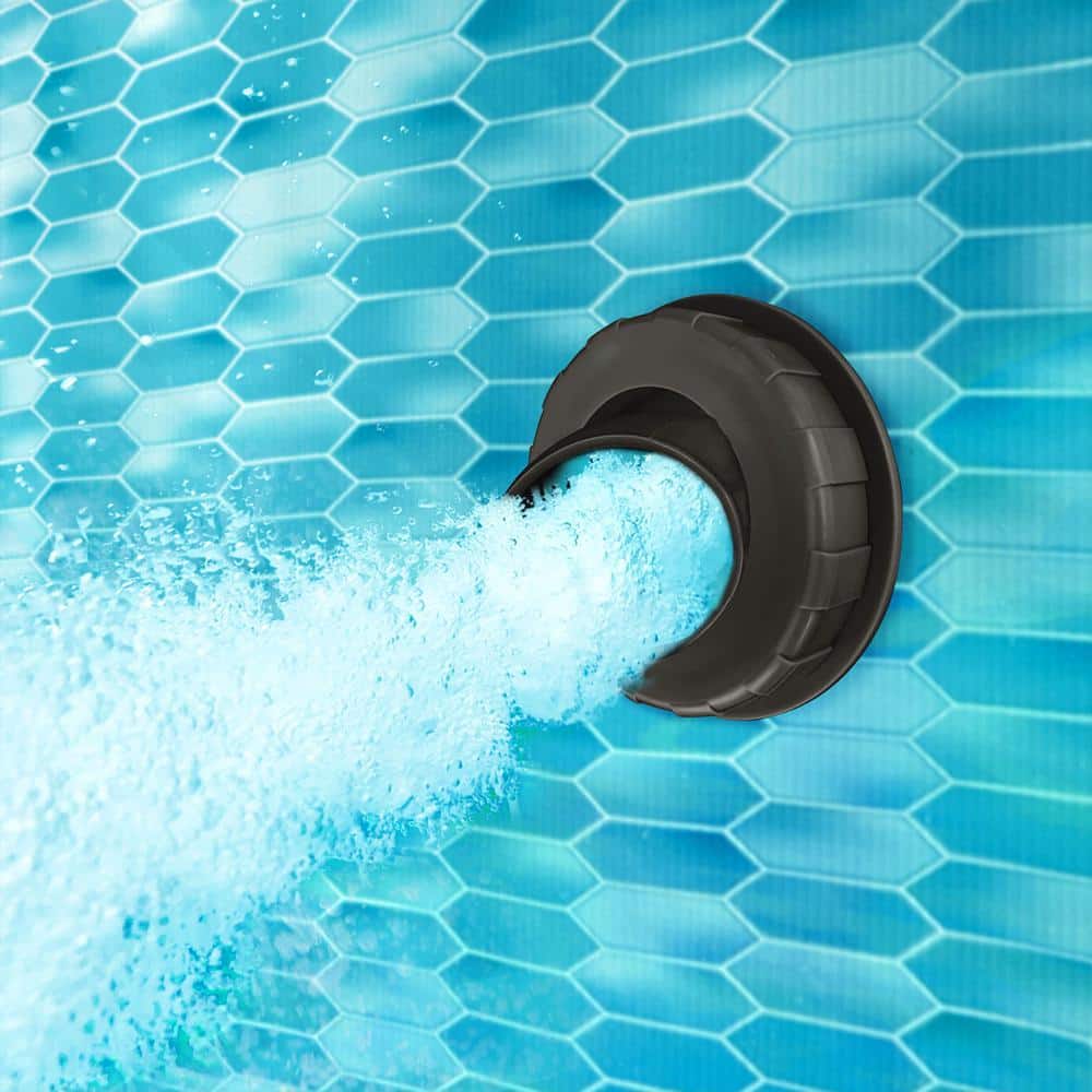 20' Round Gray Metal Frame Above Ground Pool with Filter Pump