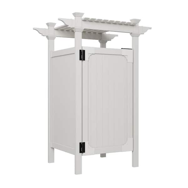 Zippity Outdoor Products 7.395 ft. x 3 ft. Vinyl Hampton Premium