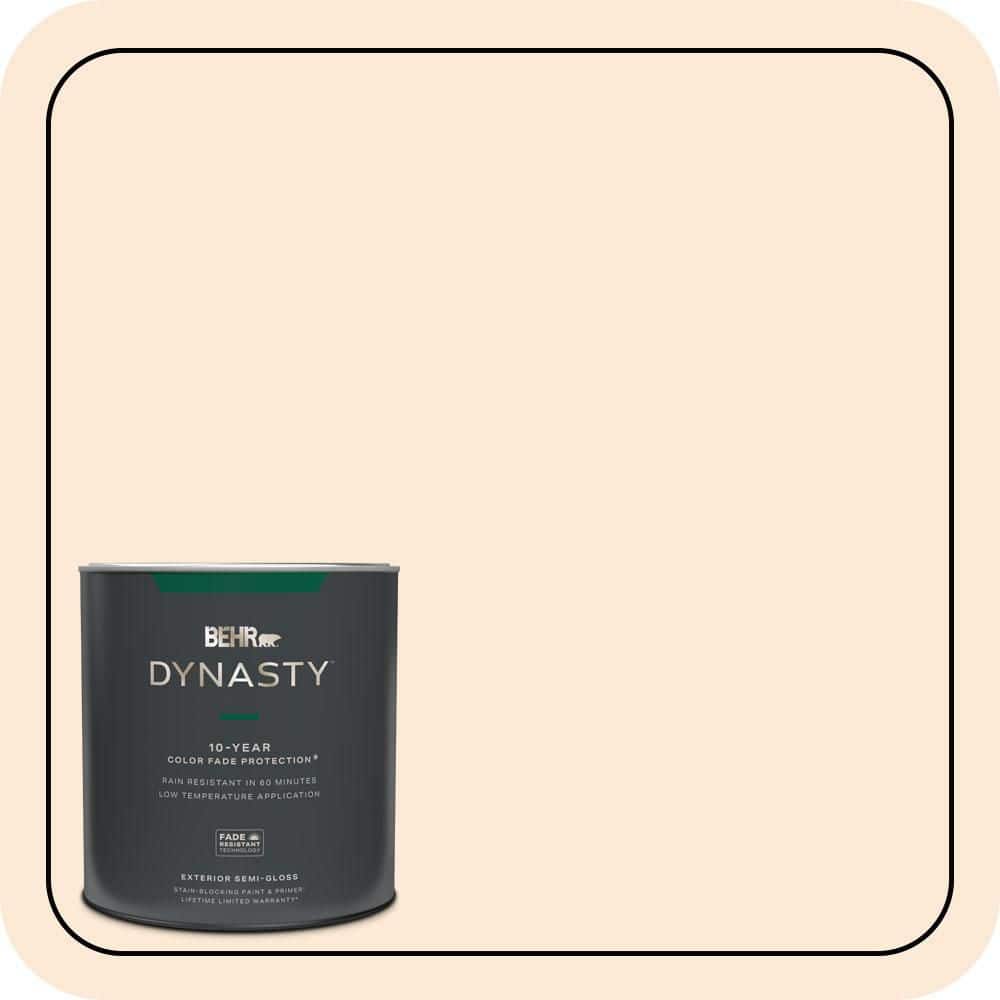 1 qt. #270A-1 Peach Fade Semi-Gloss Exterior Stain-Blocking Paint & Primer price history on PriceWatchPro