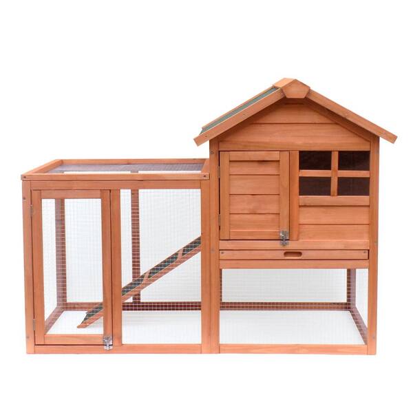 Amucolo 2Story Wooden Rabbit Hutch Pet Enclosure LvMCYW2186 The