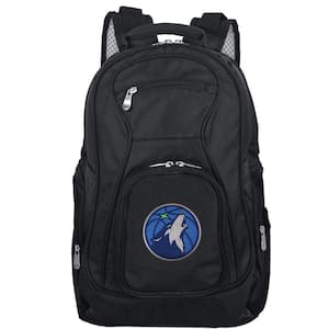 NBA Minnesota Timberwolves Black Backpack Laptop