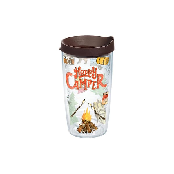 Tervis Happy Camper 16 oz. Double Walled Insulated Tumbler with Travel Lid