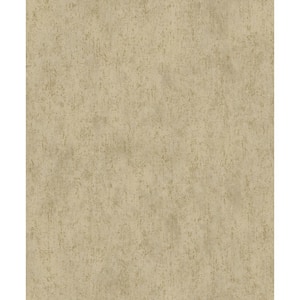 Lustre Collection Bronze Speckled Metallic Finish Paper on Non-woven Non-pasted Wallpaper Roll