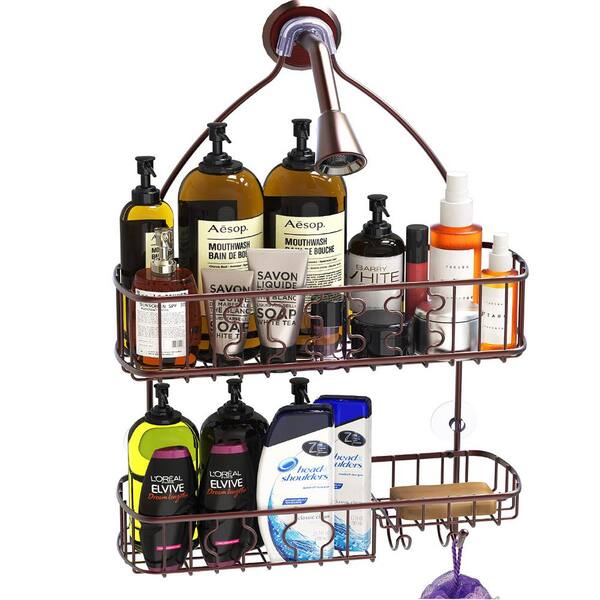 Two Pack - Monster Caddy - shower organizer. 4-tier, PE coated, steel.