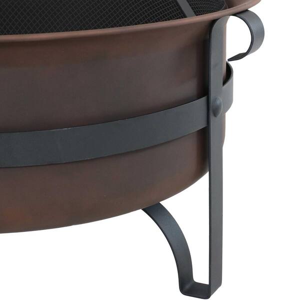 bonfire go outside STR 2枚 LAWANNATURAL Amazon.com : Uniflame WAD1009SP Oil Rubbed Outdoor Firebowl