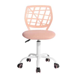 Carnation Pink Upholstery Task Chair