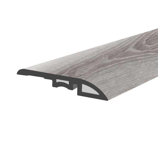 Lucida Surfaces GlueCore Seal Gray 1-3/4 in. W x 47-1/4 in. L x 0.27 in. T Vinyl Reducer Molding Trim