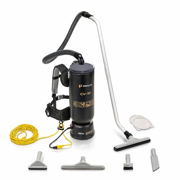 Prolux 10 Qt. Commercial Backpack Vacuum Cleaner with 2-Year