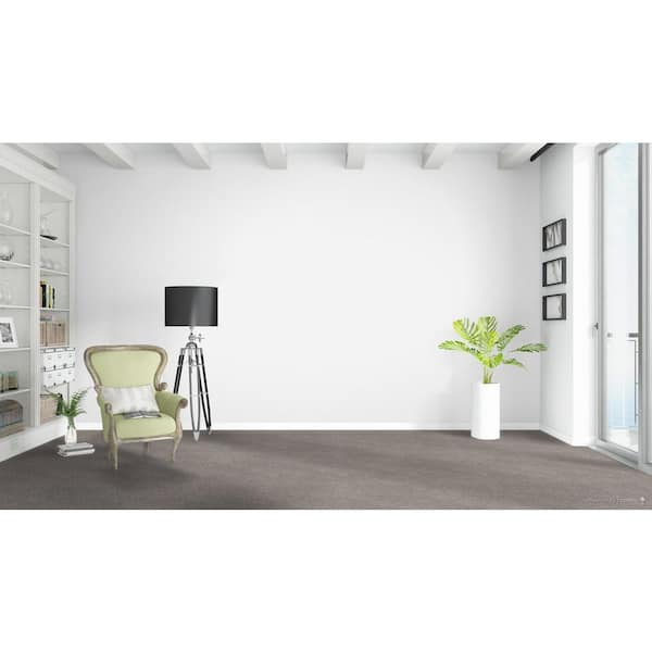 Affectionate II - Trance - Beige 55 oz. SD Polyester Texture Installed Carpet