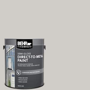 1 gal. #AE-49 Polished Silver Semi-Gloss Direct to Metal Interior/Exterior Paint