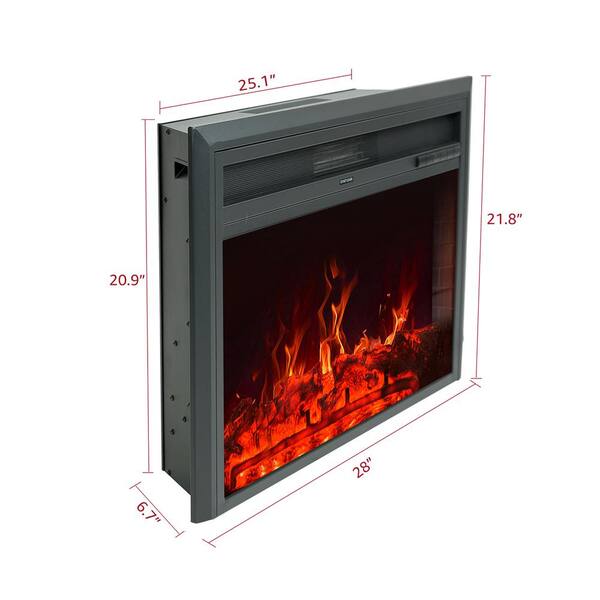 Direct Vent Electric Fireplace Insert, Best Infrared Fireplace Inserts