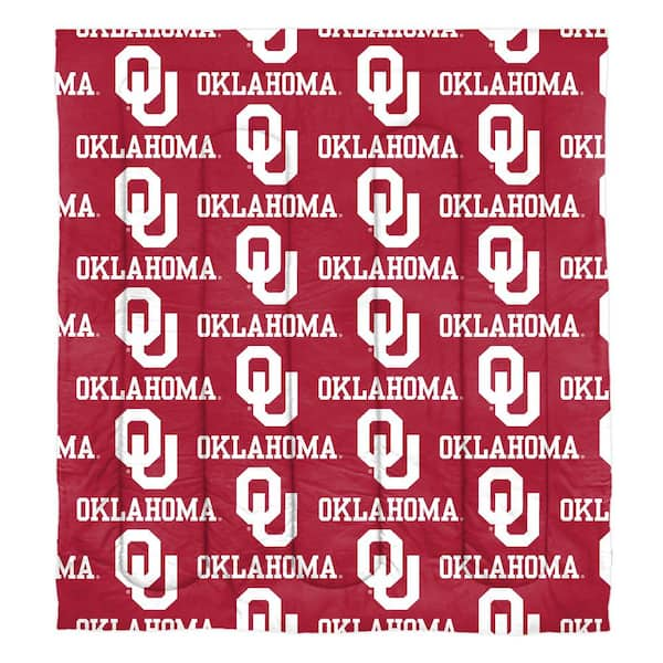 THE NORTHWEST GROUP Oklahoma Sooners 5-Piece Multi Color Full Size ...