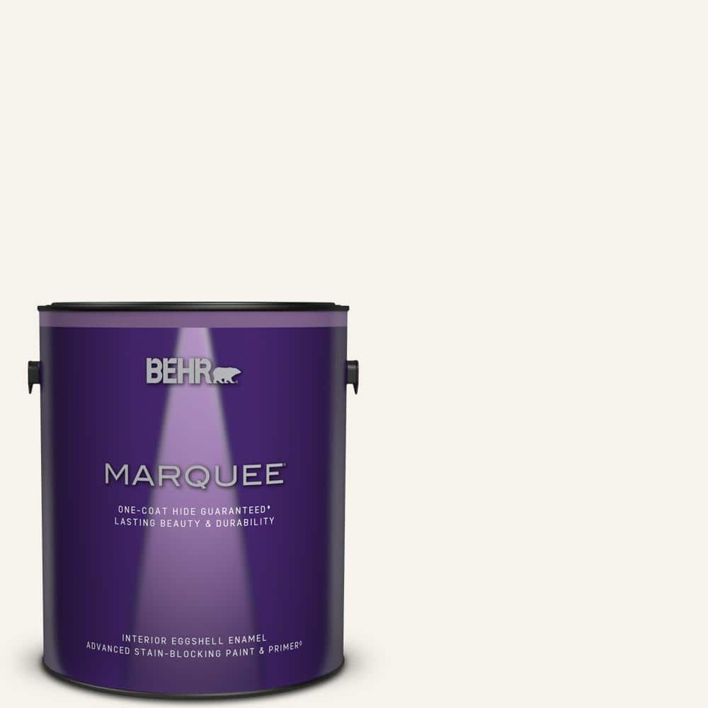 BEHR MARQUEE 1 gal. #YL-W15 Polar Bear Eggshell Enamel Interior