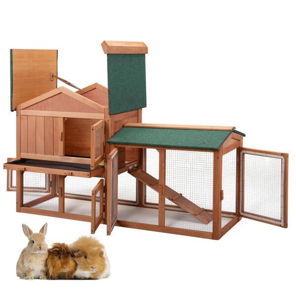 flat pack rabbit hutch