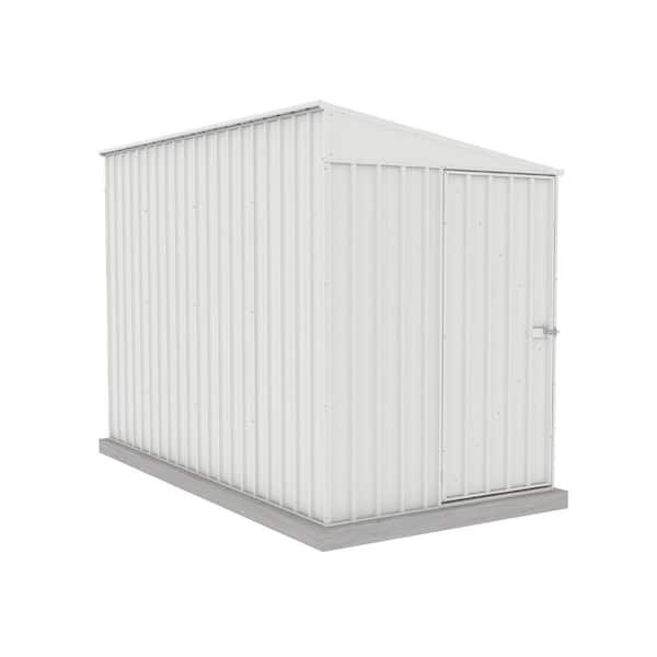 Durango 5 ft. W x 10 ft. D Metal Bike Shed in Surfmist Snaptite Assembly System (49 sq. ft. )