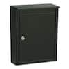 Architectural Mailboxes Chelsea Black, Small, Steel, Locking, Wall ...