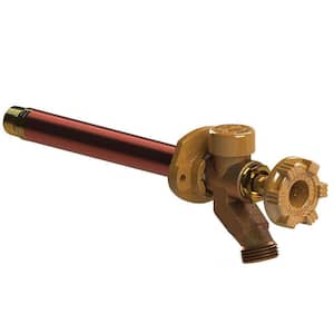 1/2 in. x 3/4 in. Brass Sweat x MPT x 10 in. L Freeze-Resistant Anti-Siphon Sillcock