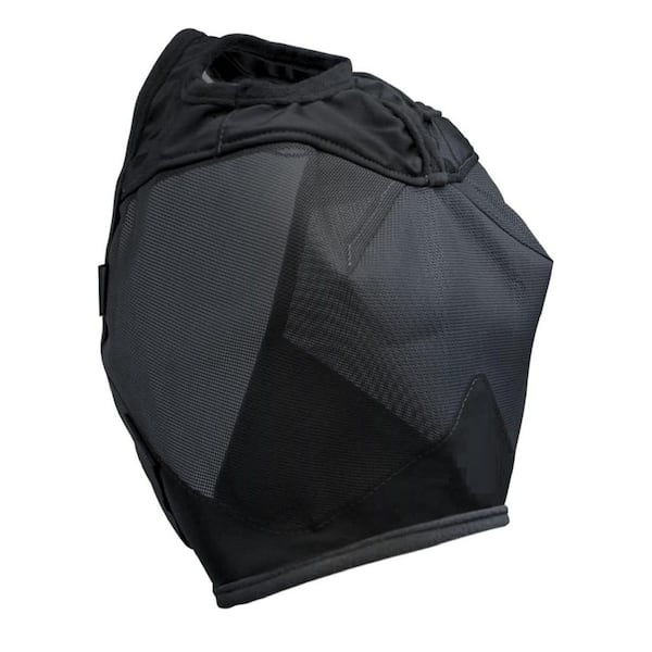 Misopily Horse Fly Mask Standard Mint Horse Large, Black
